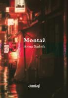 Montaż. Autor: Sadzik Anna. SmakLiter.pl Okładka książki Montaż