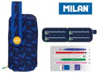 Opakowanie Multipiórnik MILAN owalny z 4 piórnikami BATS & BITES nietoperze