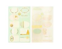 Opakowanie Naklejki do podpisywania prezentów 2 arkusze