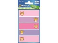 Opakowanie Naklejki na zeszyty dziewczęce