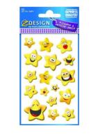 Opakowanie Naklejki papierowe - Gwiazdy