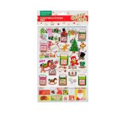 Opakowanie Naklejki świąteczne 4 mix