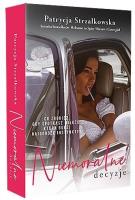 Niemoralne decyzje. Autor: PATRYCJA STRZAŁKOWSKA. SmakLiter.pl Okładka książki Niemoralne decyzje