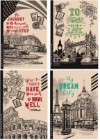 Opakowanie Notatnik ozdobny 143x215/96K gładki TW karton ZŁ