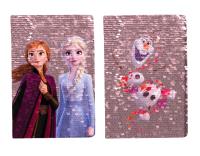 PAMIĘTNIK CEKINOWY DWUSTRONNY FROZEN DOE-3666-R1. Wydawca: Paso. SmakLiter.pl Opakowanie PAMIĘTNIK CEKINOWY DWUSTRONNY FROZEN DOE-3666-R1