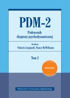 PDM-2 Podręcznik diagnozy psychodynamicznej Tom 2. Autor: red. Vittorio Lingiardi, Nancy McWilliams. SmakLiter.pl Okładka książki PDM-2 Podręcznik diagnozy psychodynamicznej Tom 2