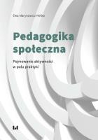 Okładka książki Pedagogika społeczna