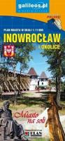 Plan miasta - Inowrocław i okolice 1:11 000. Autor: Opracowanie zbiorowe. SmakLiter.pl Okładka książki Plan miasta - Inowrocław i okolice 1:11 000