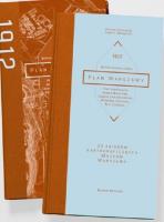 Plan Warszawy 1912 William Heerlein Lindley /Muzeum Warszawy. Autor: praca zbiorowa. SmakLiter.pl Okładka książki Plan Warszawy 1912 William Heerlein Lindley /Muzeum Warszawy