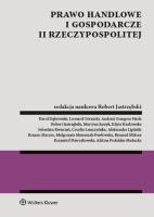 Okładka książki Prawo handlowe i gospodarcze II Rzeczypospolitej
