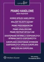 Okładka książki Prawo handlowe Zbiór przepisów