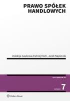 Okładka książki Prawo spółek handlowych w.7/19