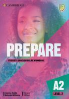 Prepare 2 Student's Book with Online Workbook. Autor: Kosta Joanna, Williams Melanie. SmakLiter.pl Okładka książki Prepare 2 Student's Book with Online Workbook