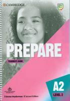 Prepare 2 Teacher's Book with Downloadable Resource Pack. Autor: Emma Heyderman. SmakLiter.pl Okładka książki Prepare 2 Teacher's Book with Downloadable Resource Pack