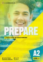 Prepare 3 Student's Book with Online Workbook. Autor: Kosta Joanna, Williams Melanie. SmakLiter.pl Okładka książki Prepare 3 Student's Book with Online Workbook