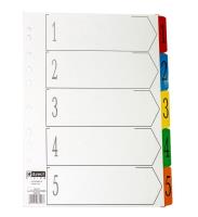 Opakowanie Przekładki kartonowe 1-5 index laminowany D.RECT