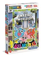 Opakowanie Puzzle 104 Super kolor Gumball
