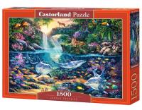 Puzzle 1500 Rajska Dżungla CASTOR. Wydawca: Castorland. SmakLiter.pl Opakowanie Puzzle 1500 Rajska Dżungla CASTOR