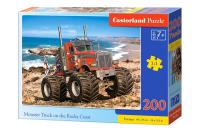 Puzzle 200 el.:Monster Truck o the Rocky Coast/B-222100. Wydawca: Castorland. SmakLiter.pl Opakowanie Puzzle 200 el.:Monster Truck o the Rocky Coast/B-222100