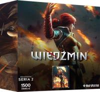 Puzzle Bohaterowie Wiedźmina - Triss 1500 seria 2. Wydawca: CDP.pl. SmakLiter.pl Opakowanie Puzzle Bohaterowie Wiedźmina - Triss 1500 seria 2
