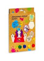 Opakowanie Puzzle drewniane 3D Zamek