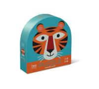 Puzzle dwustronne - Tygrys i przyjaciele. Wydawca: Crocodile Creek. SmakLiter.pl Opakowanie Puzzle dwustronne - Tygrys i przyjaciele