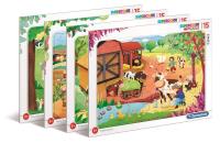 Opakowanie Puzzle ramkowe 15 Super kolor The Farm