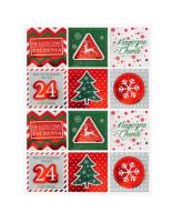 Opakowanie Samoprzylepne karnety do podpis. prezentów (24szt)