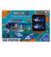 Opakowanie Stacja paliw policja z akcesoriami