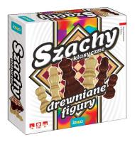 Szachy drewniane JAWA. Wydawca: Jawa. SmakLiter.pl Opakowanie Szachy drewniane JAWA