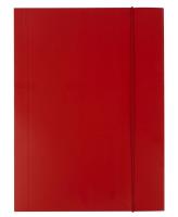 Opakowanie Teczka A4 kartonowa z gumką czerwona 300g D.RECT