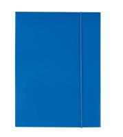 Opakowanie Teczka A4 kartonowa z gumką niebieska 300g D.RECT