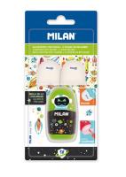 Opakowanie Temperówko-Gumka Capsule SHS + 2 gumki MILAN