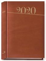 Opakowanie Terminarz 2020 B6 Standard brązowy