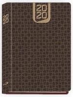 Opakowanie Terminarz 2020 B7 Baladek ciemnobrązowy