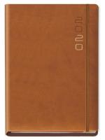 Opakowanie Terminarz 2020 B7 Flex z gumką brązowy