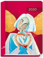 Opakowanie Terminarz 2020 B7 Kolorowy anioł