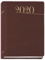 Opakowanie Terminarz 2020 B7 Standard bordowy