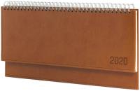 Opakowanie Terminarz 2020 leżący Vivella brąz