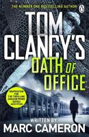 Tom Clancy's Oath of Office. Autor: Cameron Marc. SmakLiter.pl Okładka książki Tom Clancy's Oath of Office