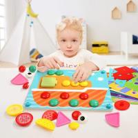 Top Bright kreatywna mozaika guziki 47 elementów. Wydawca: Playme. SmakLiter.pl Opakowanie Top Bright kreatywna mozaika guziki 47 elementów