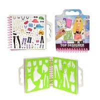 Top Designer Kolorowanka - Miasto Mody. Wydawca: ToiToys. SmakLiter.pl Opakowanie Top Designer Kolorowanka - Miasto Mody