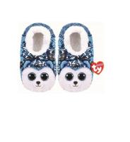 Opakowanie Ty Fashion Shlush - Cekinowe kapcie Husky rozm L