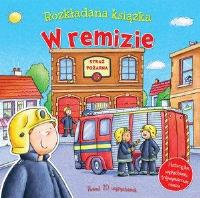 Okładka książki W remizie. Rozkładana książka