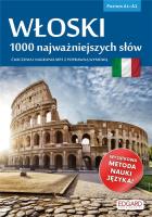 Włoski. 1000 najważniejszych słów. Wydawca: Edgard. SmakLiter.pl Opakowanie Włoski. 1000 najważniejszych słów