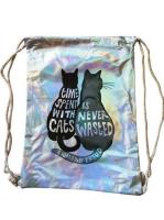 Worek holograficzny WR1022 Koty MESIO. Wydawca: MESIO.PL. SmakLiter.pl Opakowanie Worek holograficzny WR1022 Koty MESIO