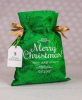Opakowanie Worek Świąteczny zielony 20x30cm (5szt) PAKADO