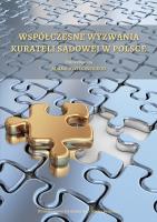 Współczesne wyzwania kurateli sądowej w Polsce. Autor: Adam Kwieciński. SmakLiter.pl Okładka książki Współczesne wyzwania kurateli sądowej w Polsce