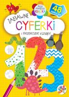 Okładka książki Zabawne cyferki i przeróżne kształty