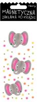 Opakowanie Zakładka magnetyczna - Słonie